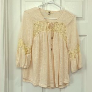Cream Pheasant top